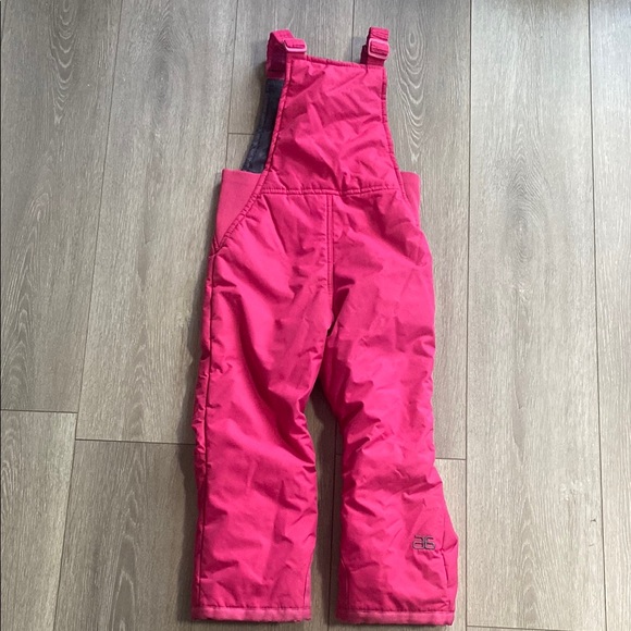 Arctix Pink Snow Bib Overalls Pants Winter Girks Size 5 Small Excellent Conditio - Picture 5 of 5